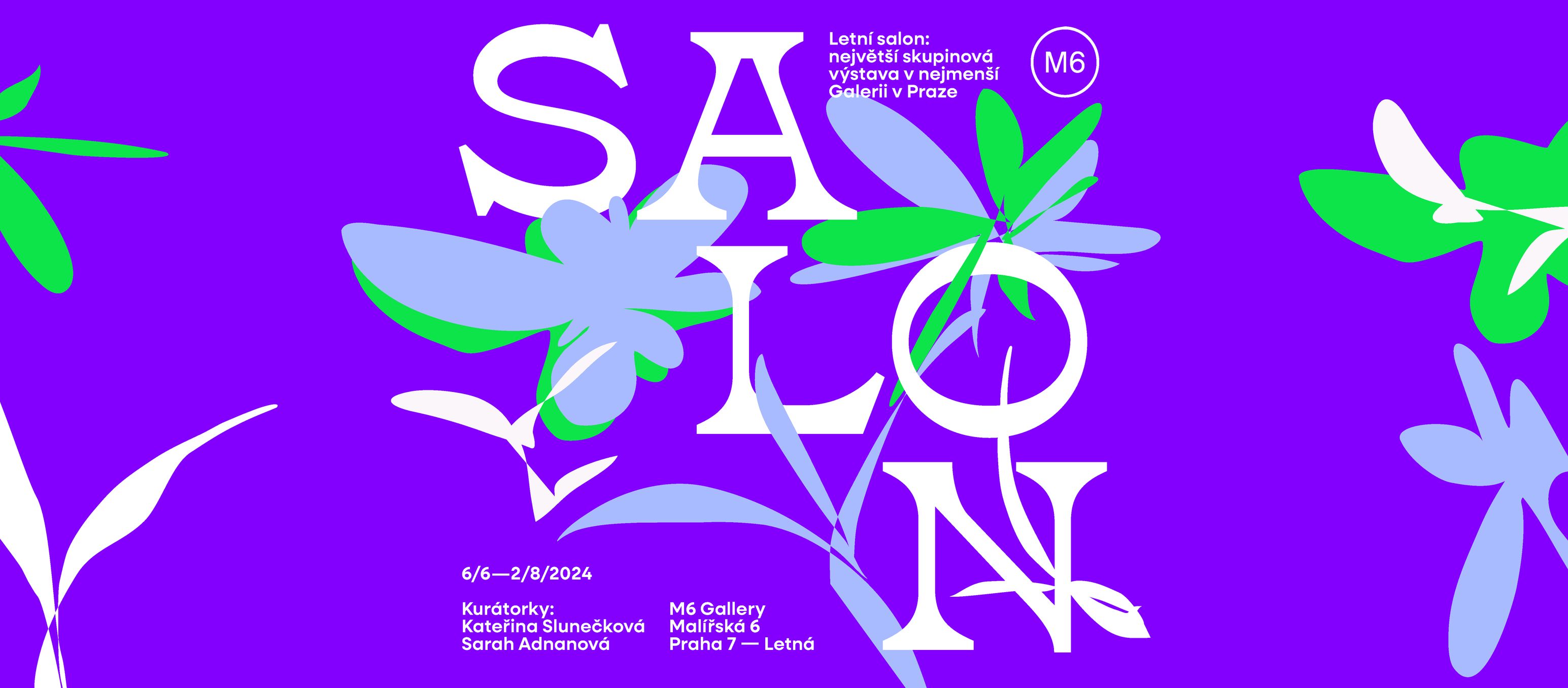 Exhibition poster, Salon, M6gallery